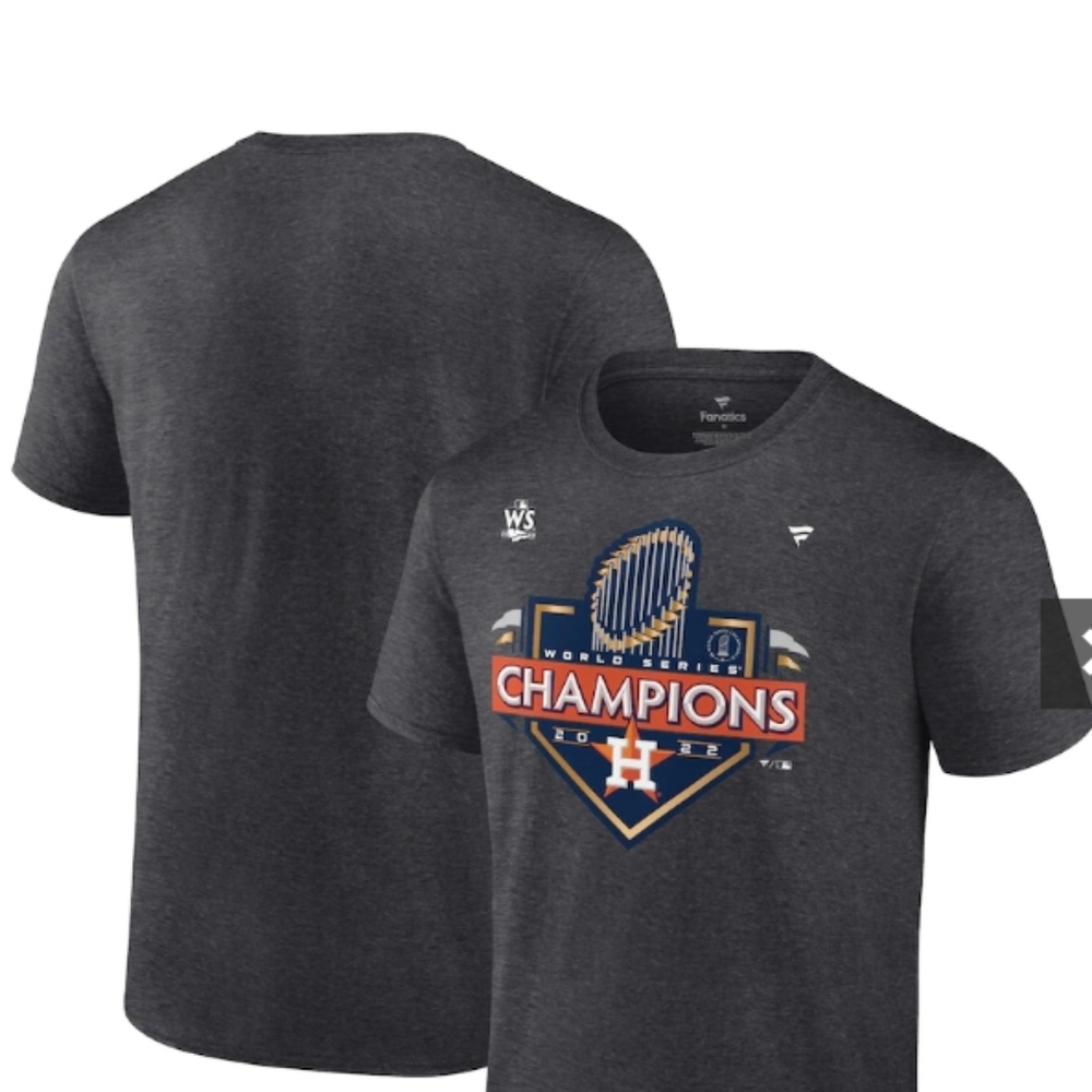 Fanatics Houston championship baseball 2022 men's extra large t-shirt